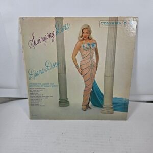 Diana Dors Swinging Dors Vinyl‎ LP Columbia CL 1436 Vocal Jazz 1960 Vintage